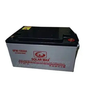 Solarmax 100ah Solar Battery Non Maintenance Dry Cell
