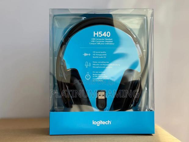 H540 Logitech Headset With Noise Cancelling Mic - main view