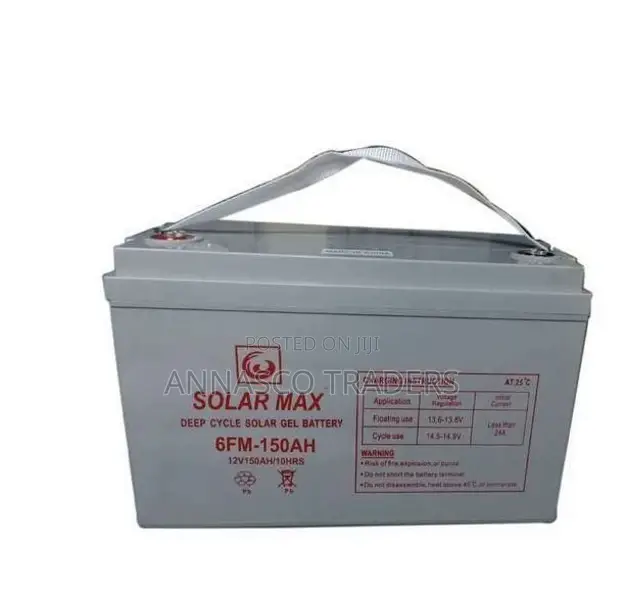 Quality Solarmax 150 AH SOLAR BATTERY