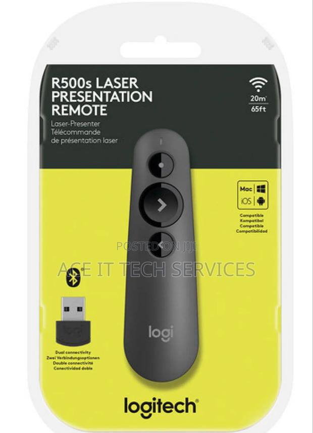 Logitech R500s Bluetooth Presentation Remote Graphite - main view