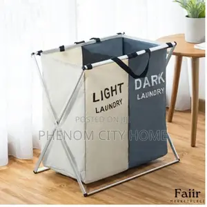 Double Sided Laundry Basket