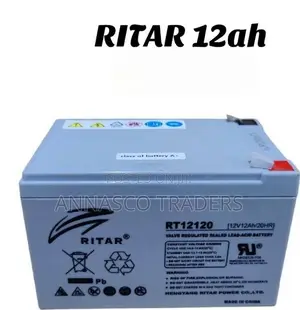 Ritar 12ah Solar Battery Non Mantanance Gel Battery