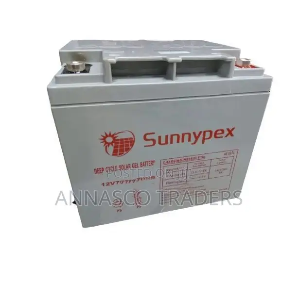 Sunnypex 70ah Solar Battery Deep Cycle Gel Solar Battery