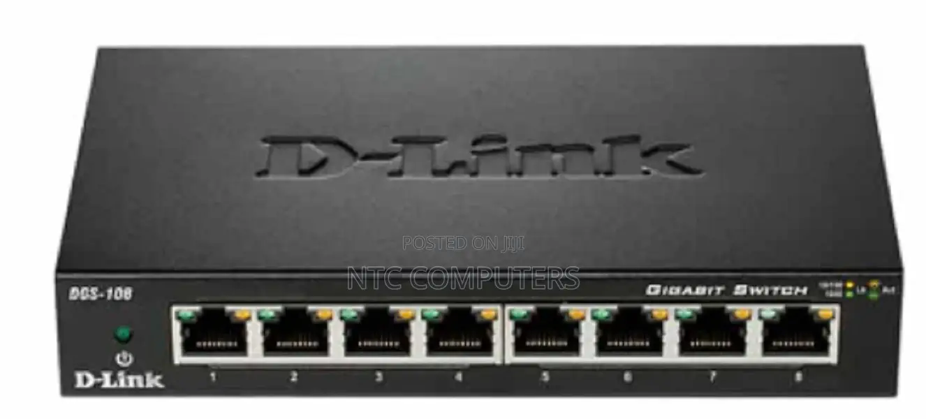 D-Link 8 Port Base - T Unmanaged Gigabit
