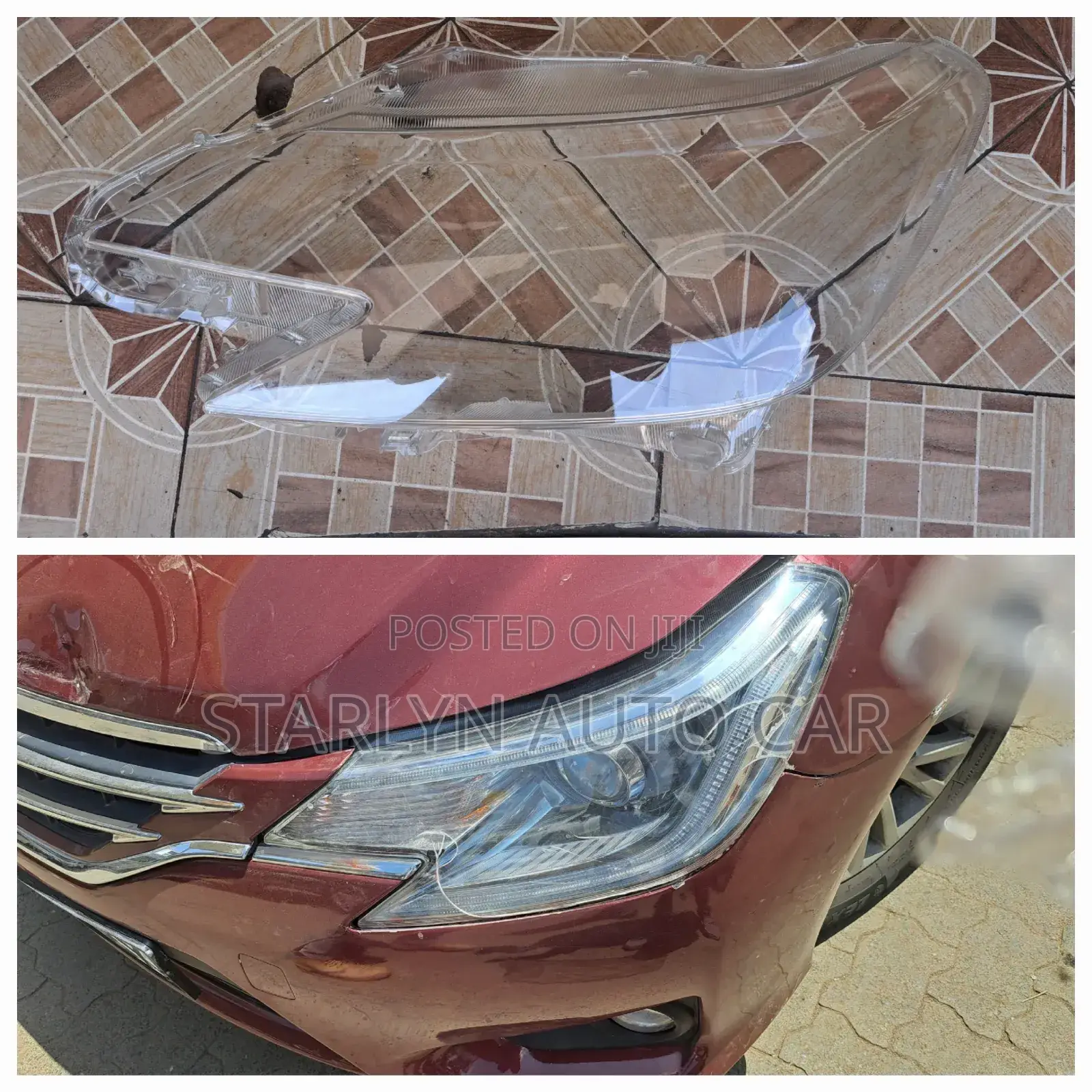 Headlight Lens Toyota Mark X 2014