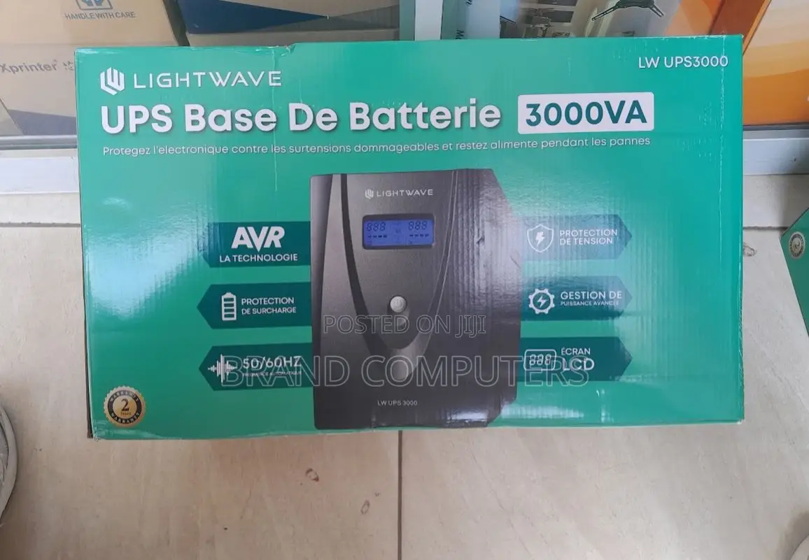 Lightwave (3kva) Ups Battery Backup!!