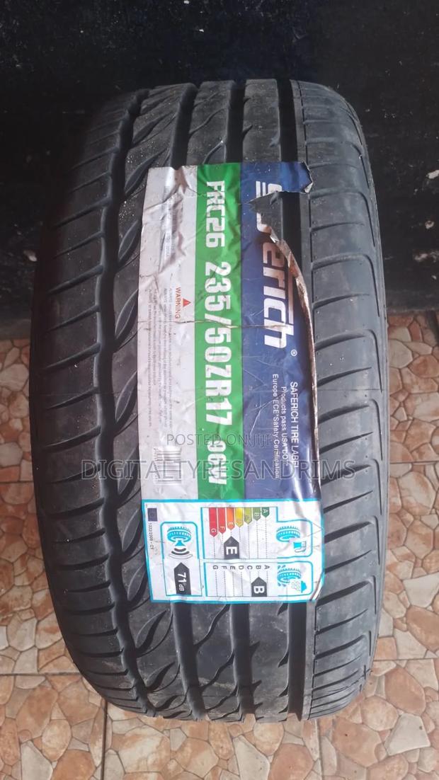 235/50r17 Saferich Tyres Brand New