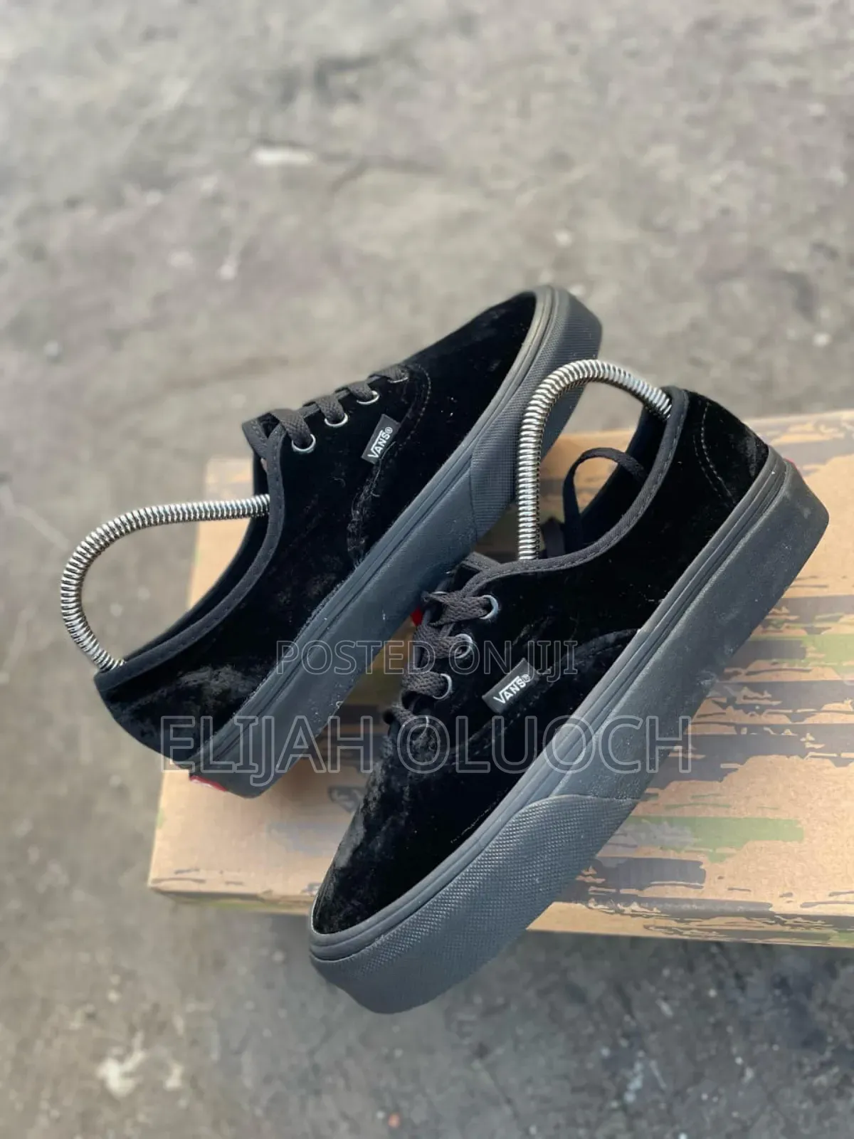 Leather Sued Vans