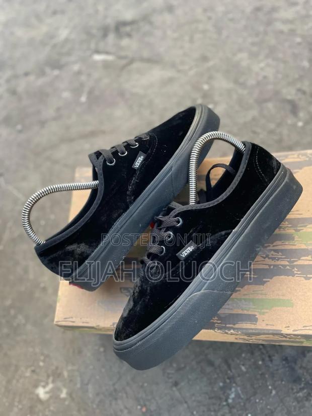 Leather Sued Vans - main view