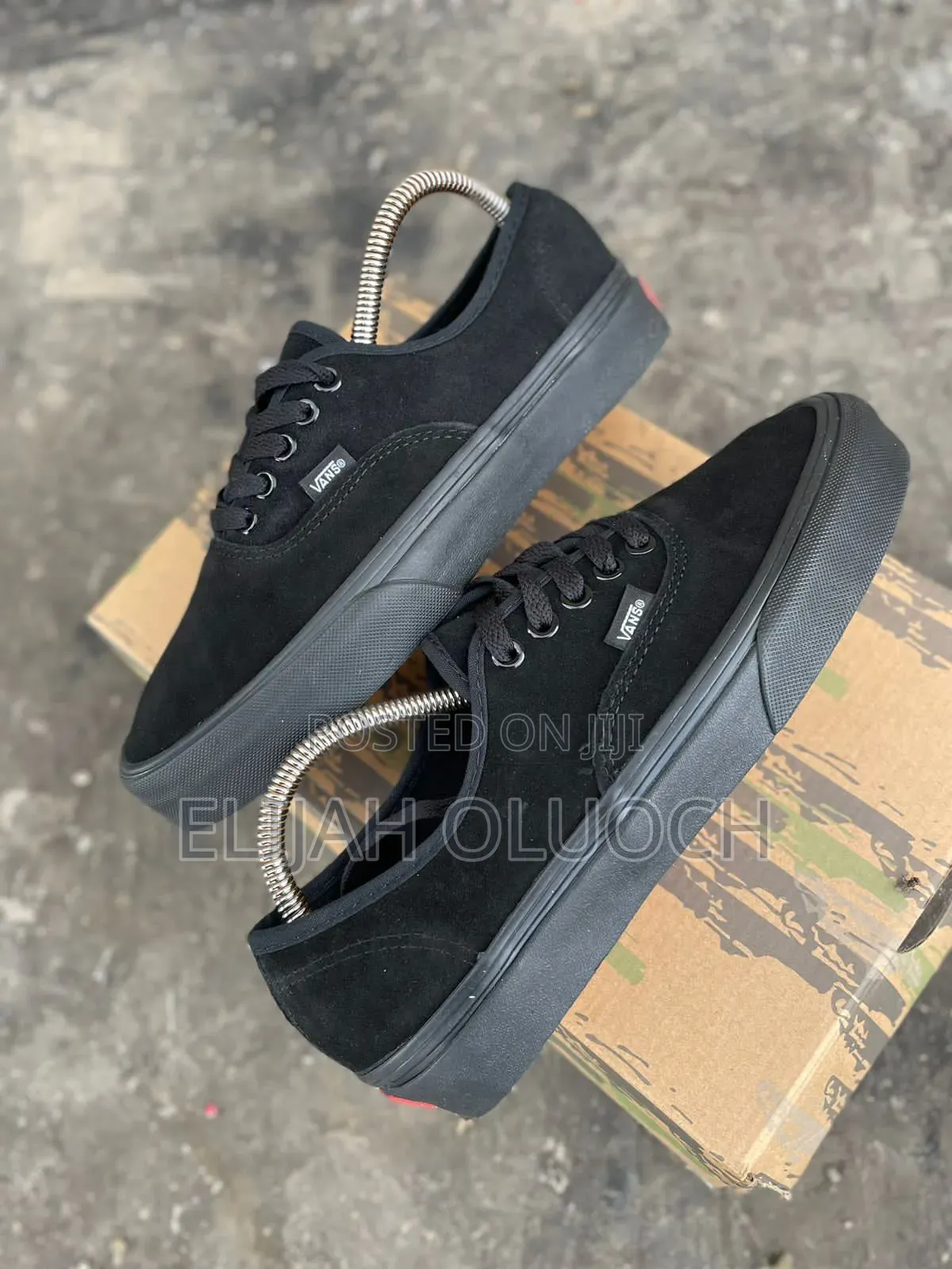 Leather Sued Vans
