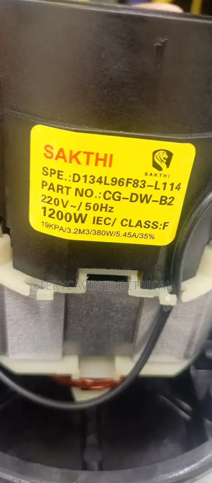 Vacuum Cleaner Medium Wet and Dry Motor