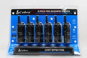 Cobra Px655-Bch6 6-Pack Pro Business Radios W/ Charging Dock