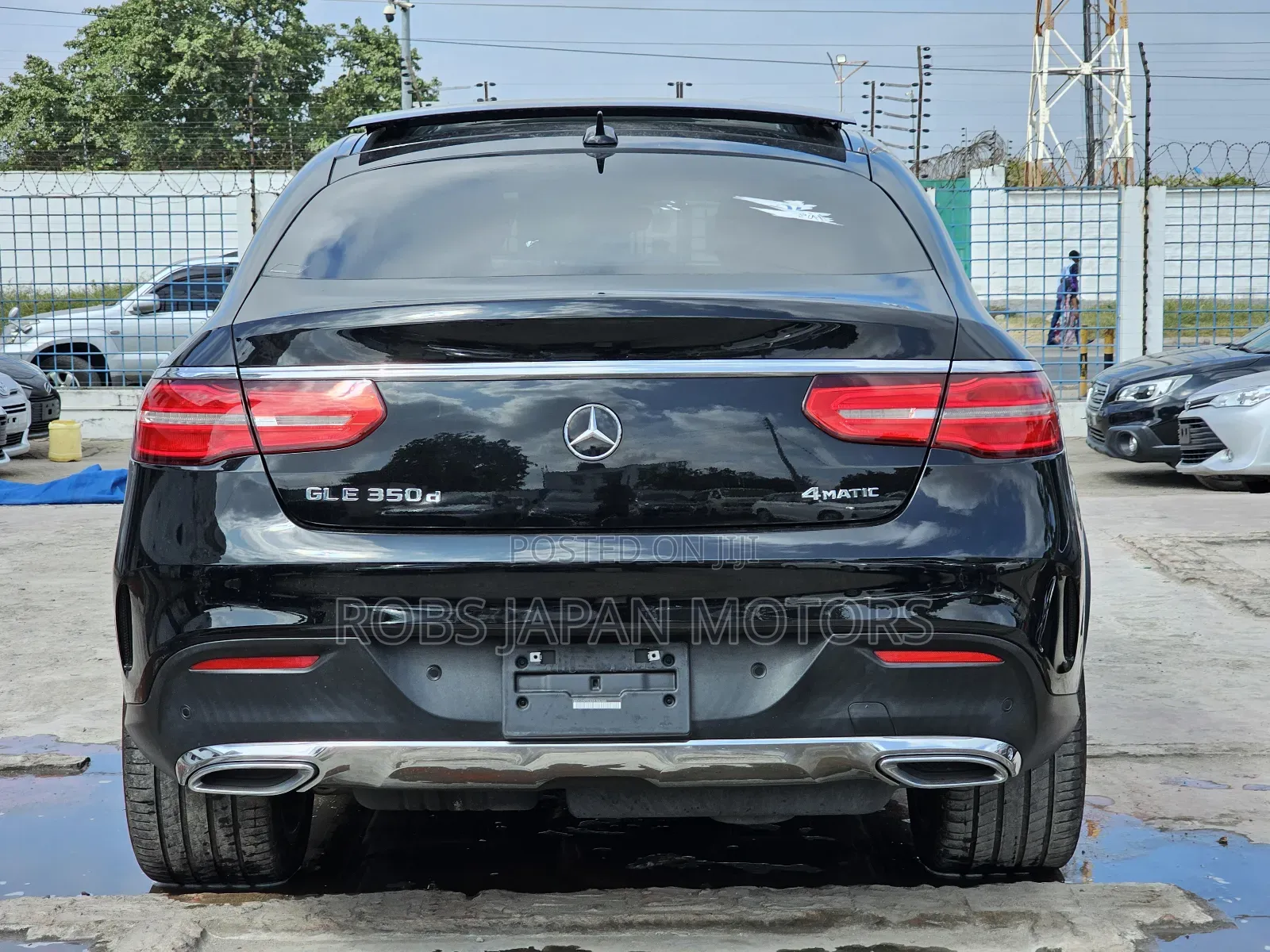 Mercedes-Benz GLE-Class GLE 350d 4MATIC 2018 Matt Black