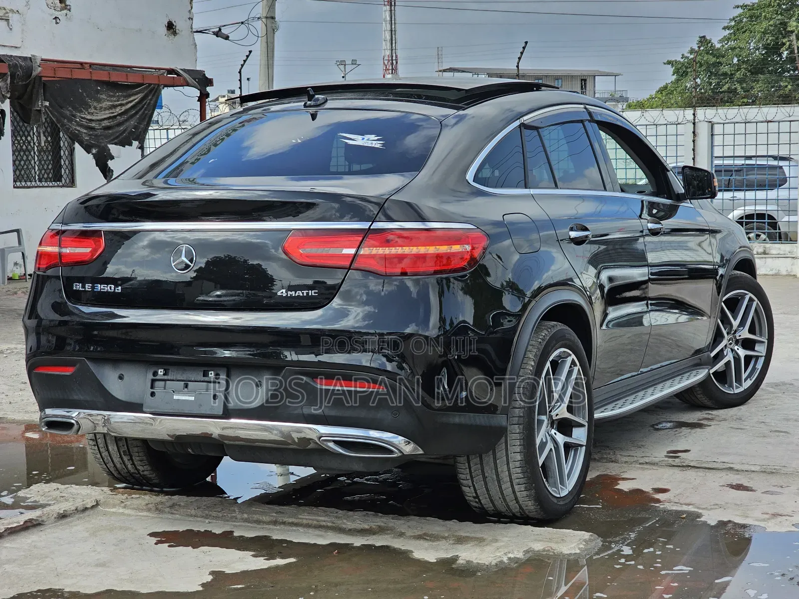Mercedes-Benz GLE-Class GLE 350d 4MATIC 2018 Matt Black