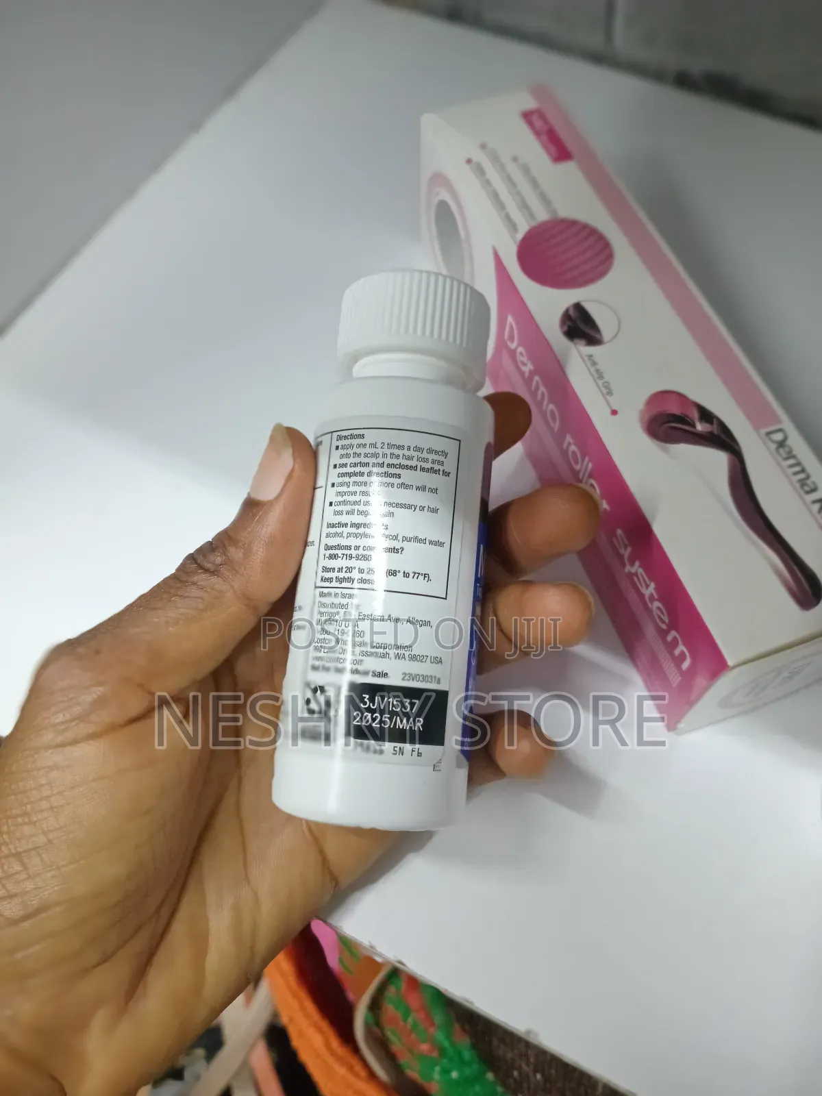Minoxidil And Dermaroller