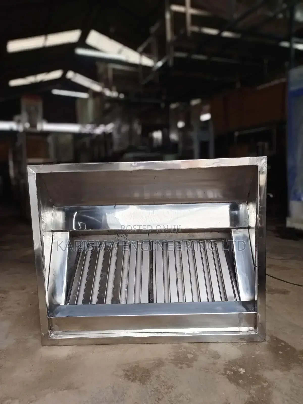 Medium-Sized Kitchen Hood Stainless Steel