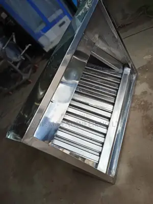 Medium-Sized Kitchen Hood Stainless Steel