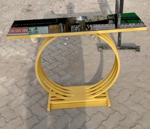 Console Table With Gold Frame - thumbnail 2