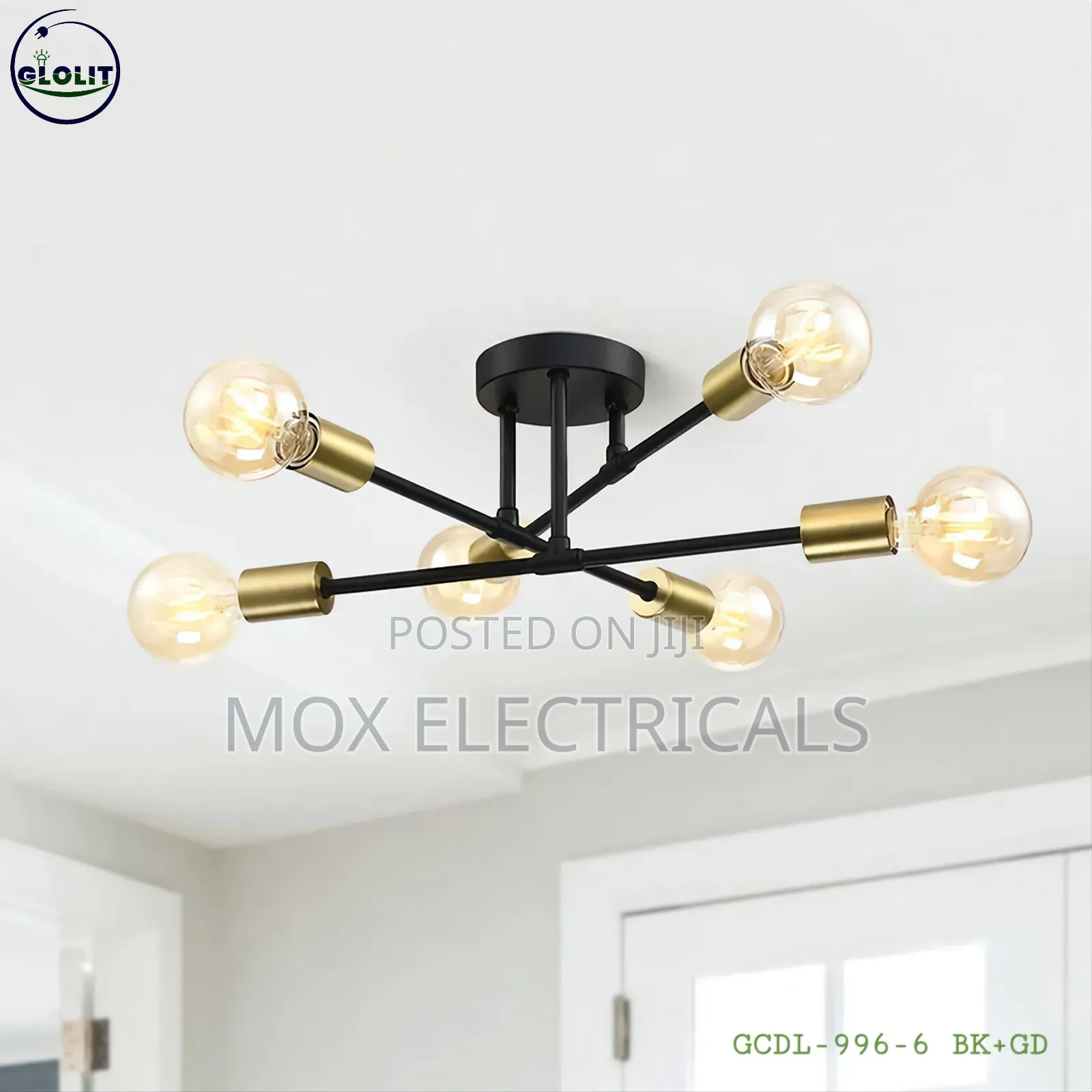 Modern Sputnik Chandelier