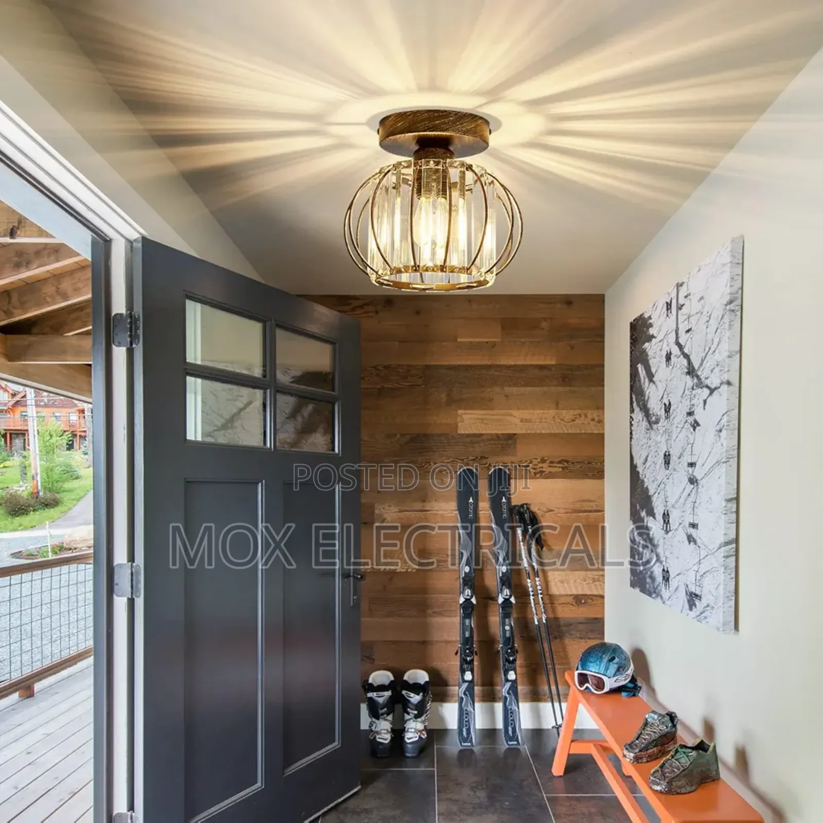 Semi Flush Mount Ceiling Light