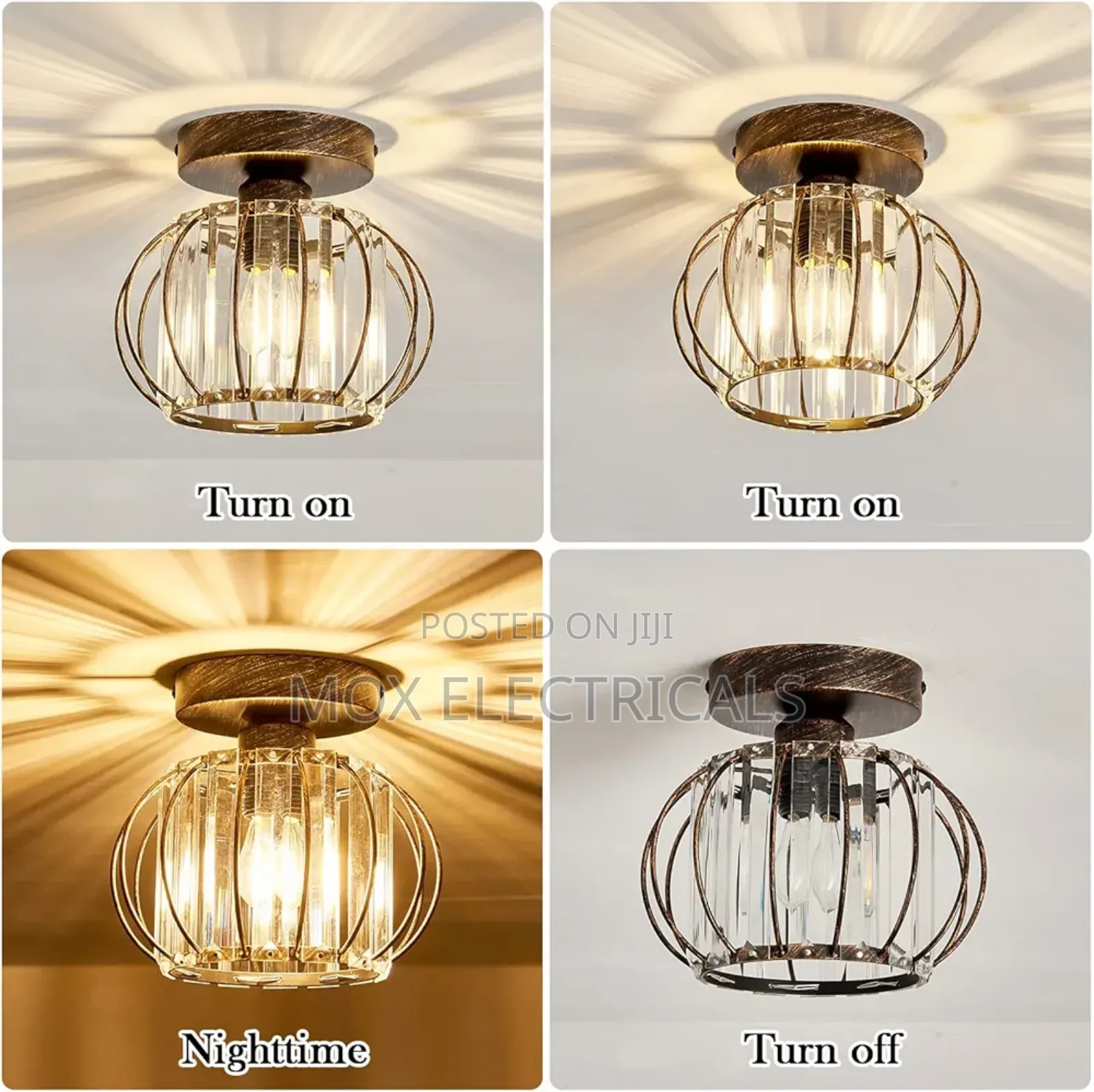 Semi Flush Mount Ceiling Light