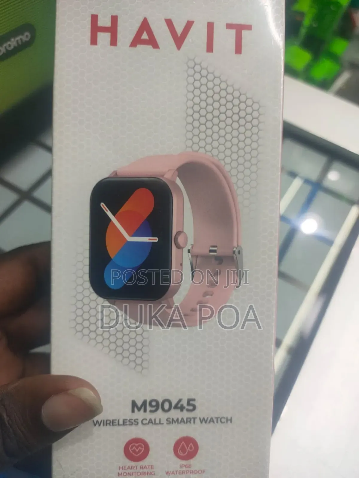 Pink Smartwatch Havit M9045 for Ladies Smartwatch