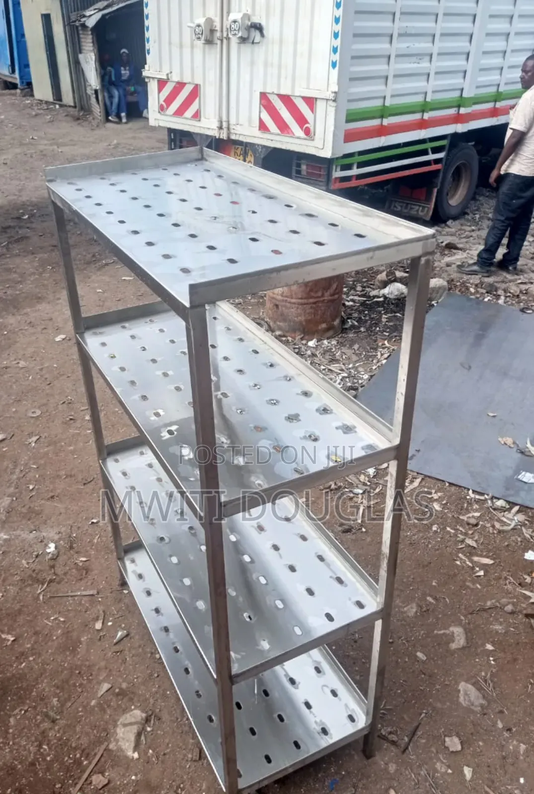 Award Winning Perforated Stainless Rack