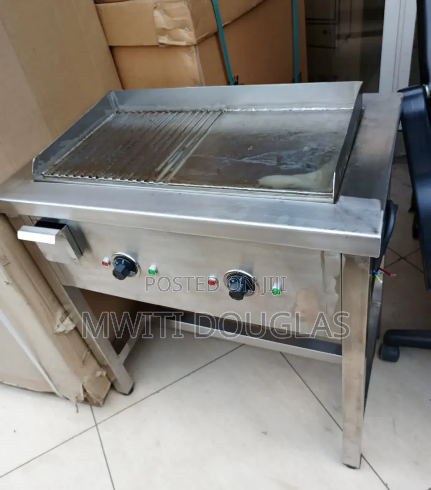 Proven Half Groved Griddle Available
