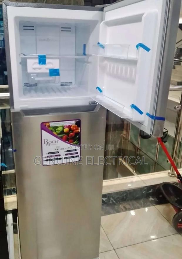 No-Frost Refrigerator Roch Double Fridge 255L