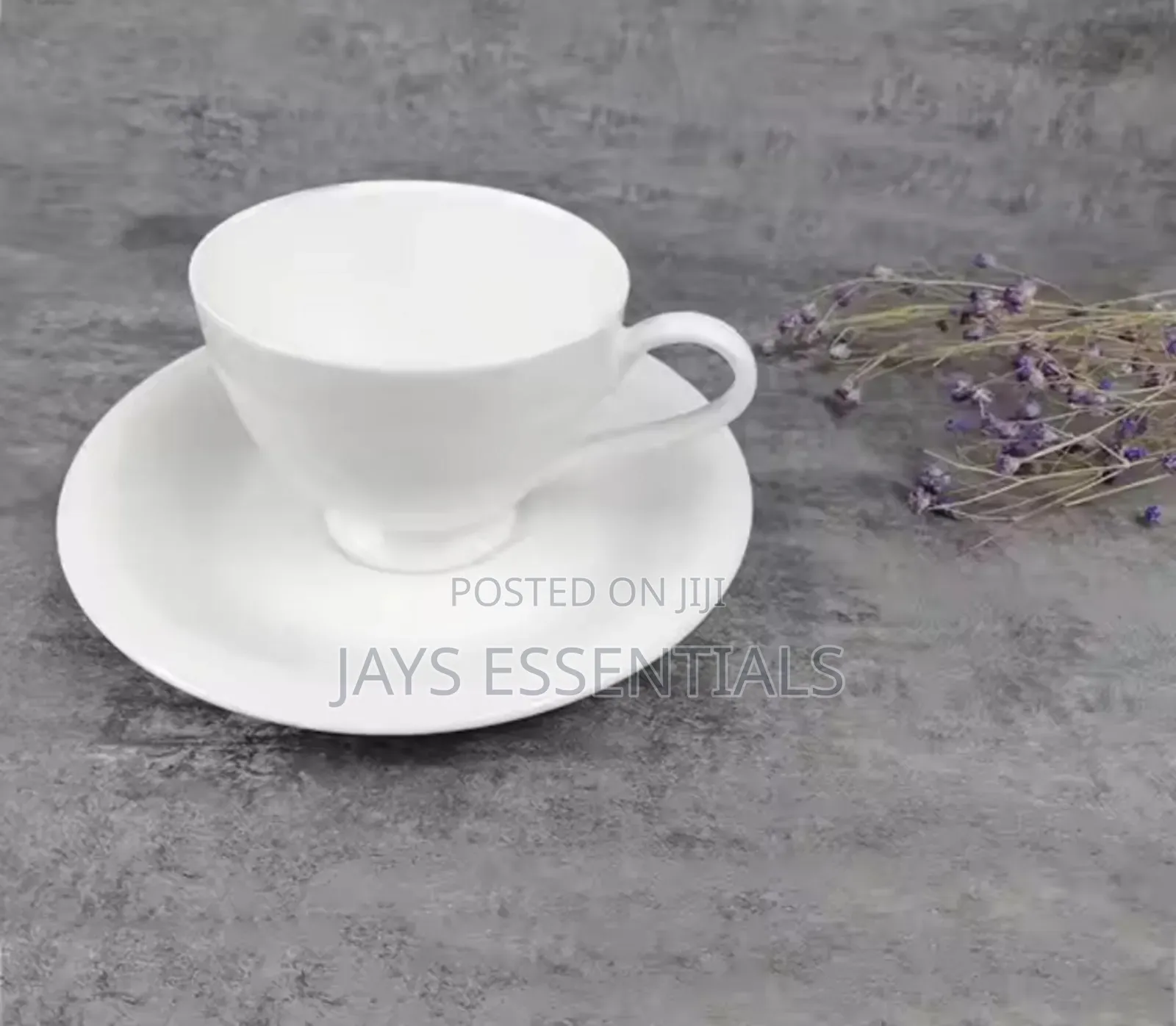 6pc Cup Saucer Set : 220ml