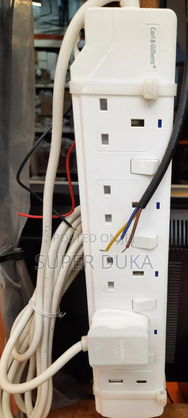 Extension Cable Sockets.USB Ports.Carl Gilbert's