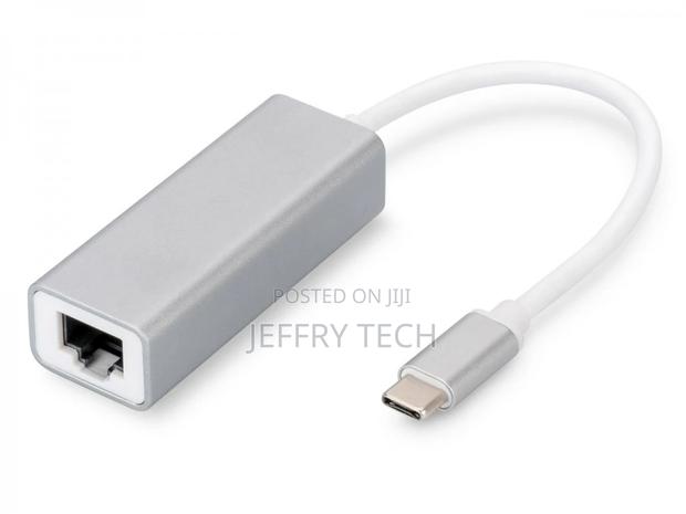 USB to RJ45 Ethernet Network Adapter With USB-C Interface