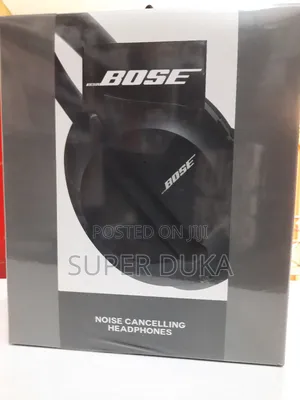 Bose Noise Cancelling Wireless Black Headphones.