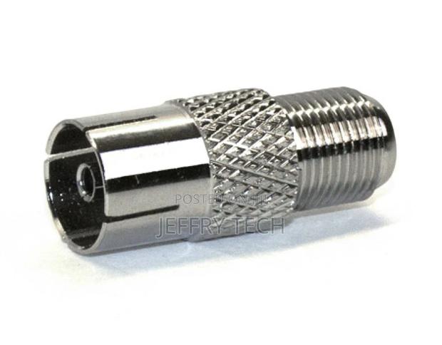 TV Antenna Cable Adapter - F-Type (Female) to PAL (Female)