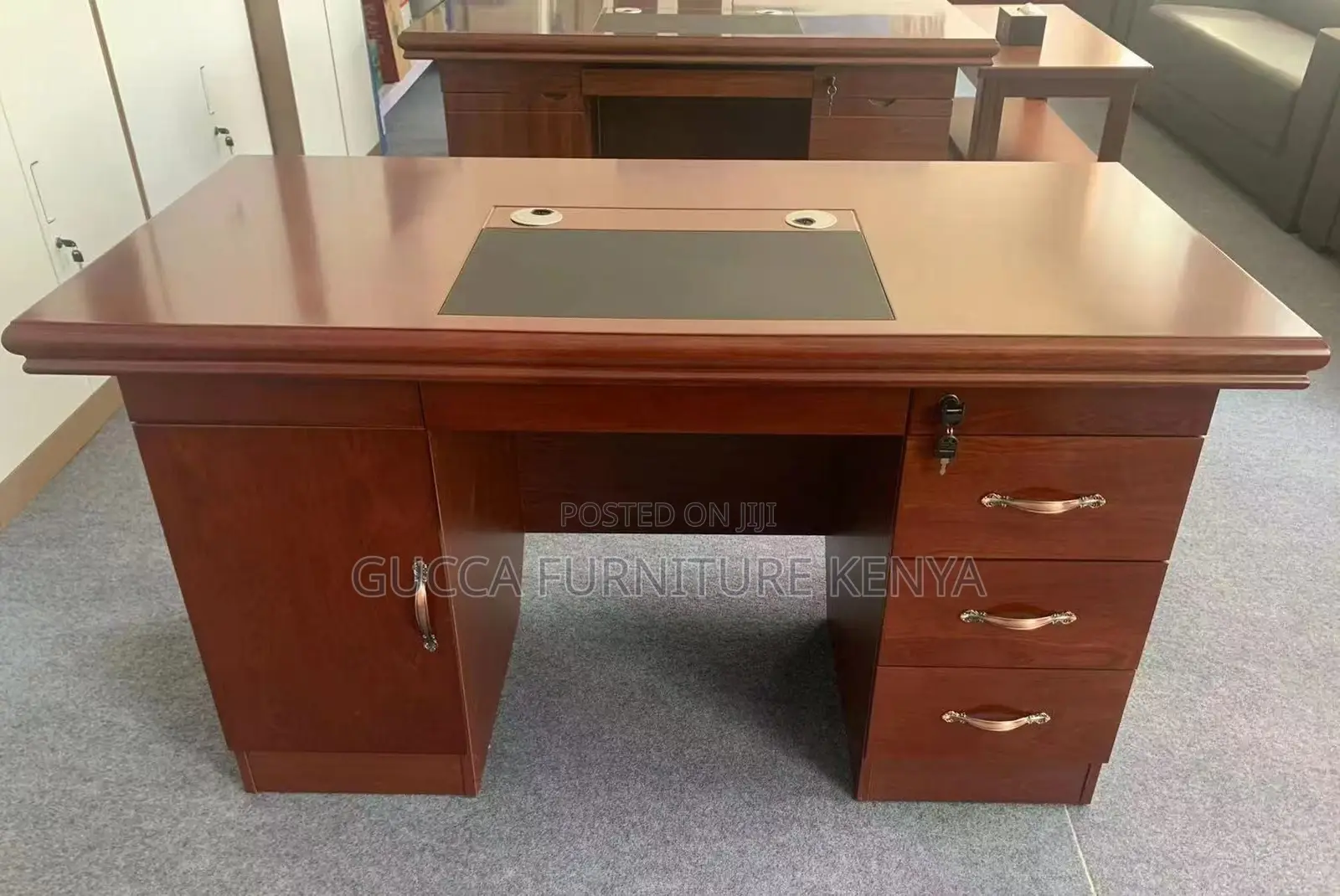 Office Tables:1.4 Meters Wooden Coordinator Office Table