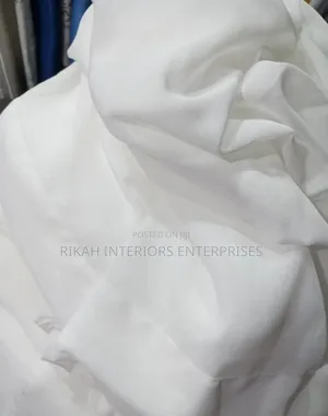 Plain White Sheers