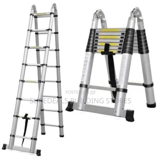 Dual Telescopic Ladder-1.9 + 1.9(3.8mtrs).
