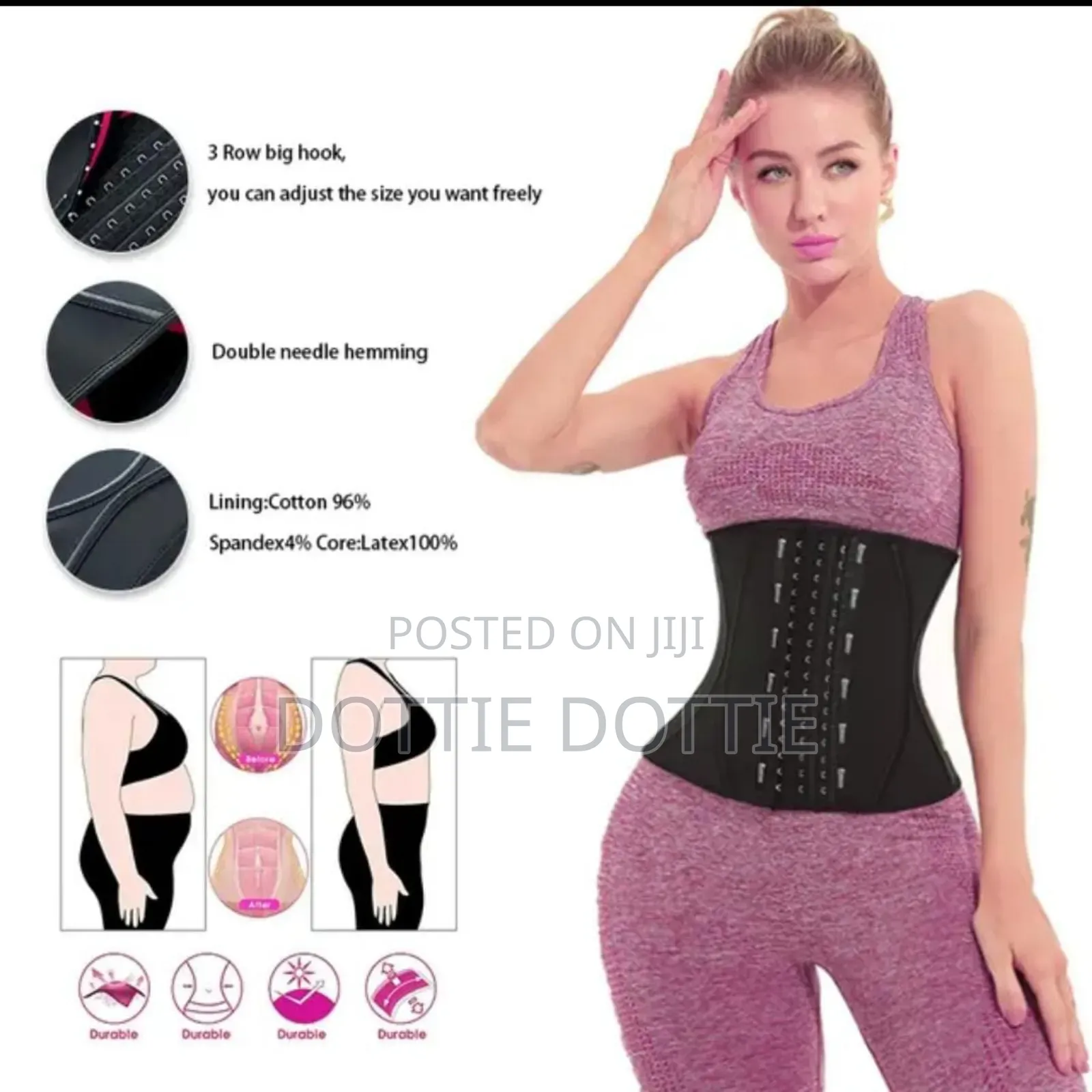Waist Trainer/ Bone Steel Corset