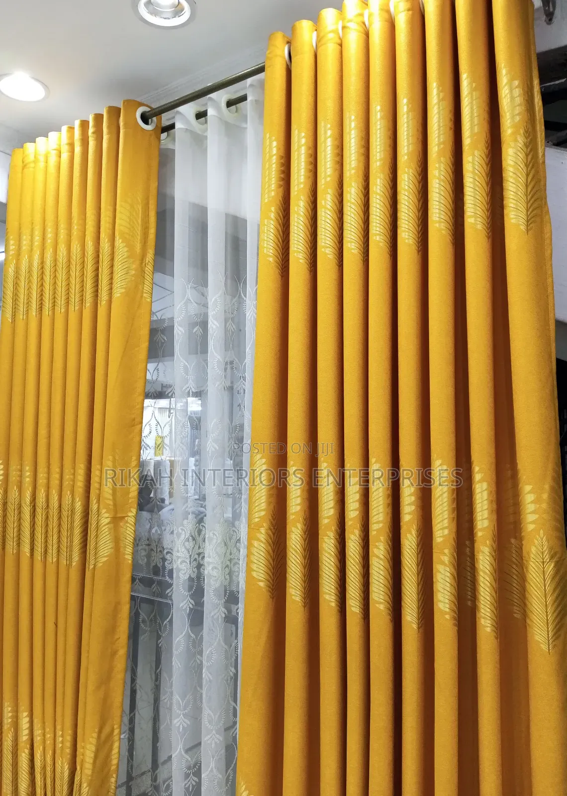 Yellow Quality Curtains