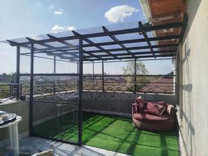 Solid Polycarbonates 3mm Pergola - main view