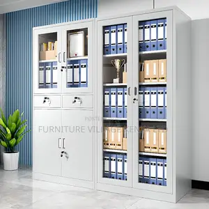 Storage Solutions; Steel Filing Cabinet Console With Drawers