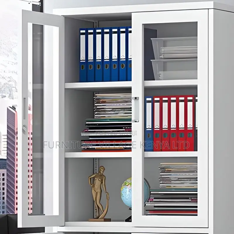 Storage Solutions; Steel Filing Cabinet Console With Drawers
