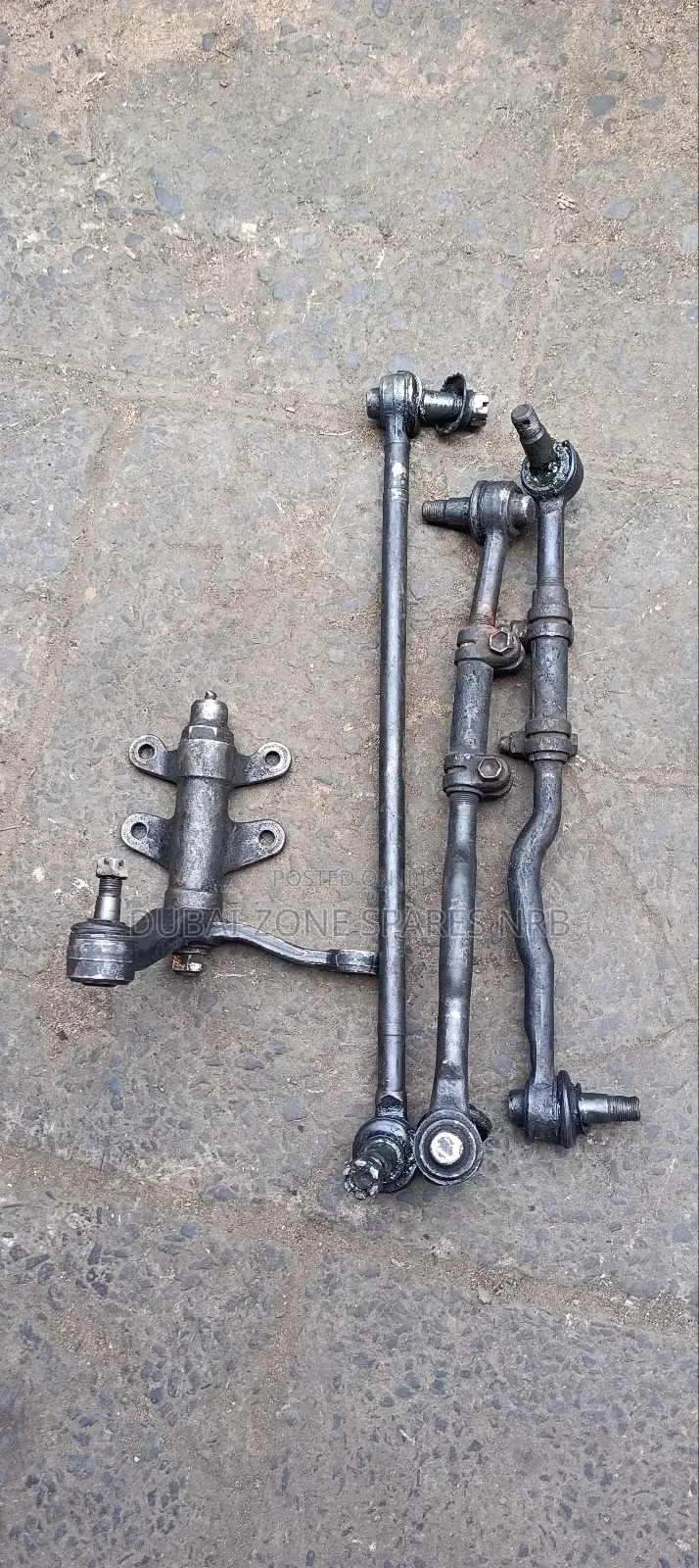 Coaster Tie Rods Complete Idle Arms.
