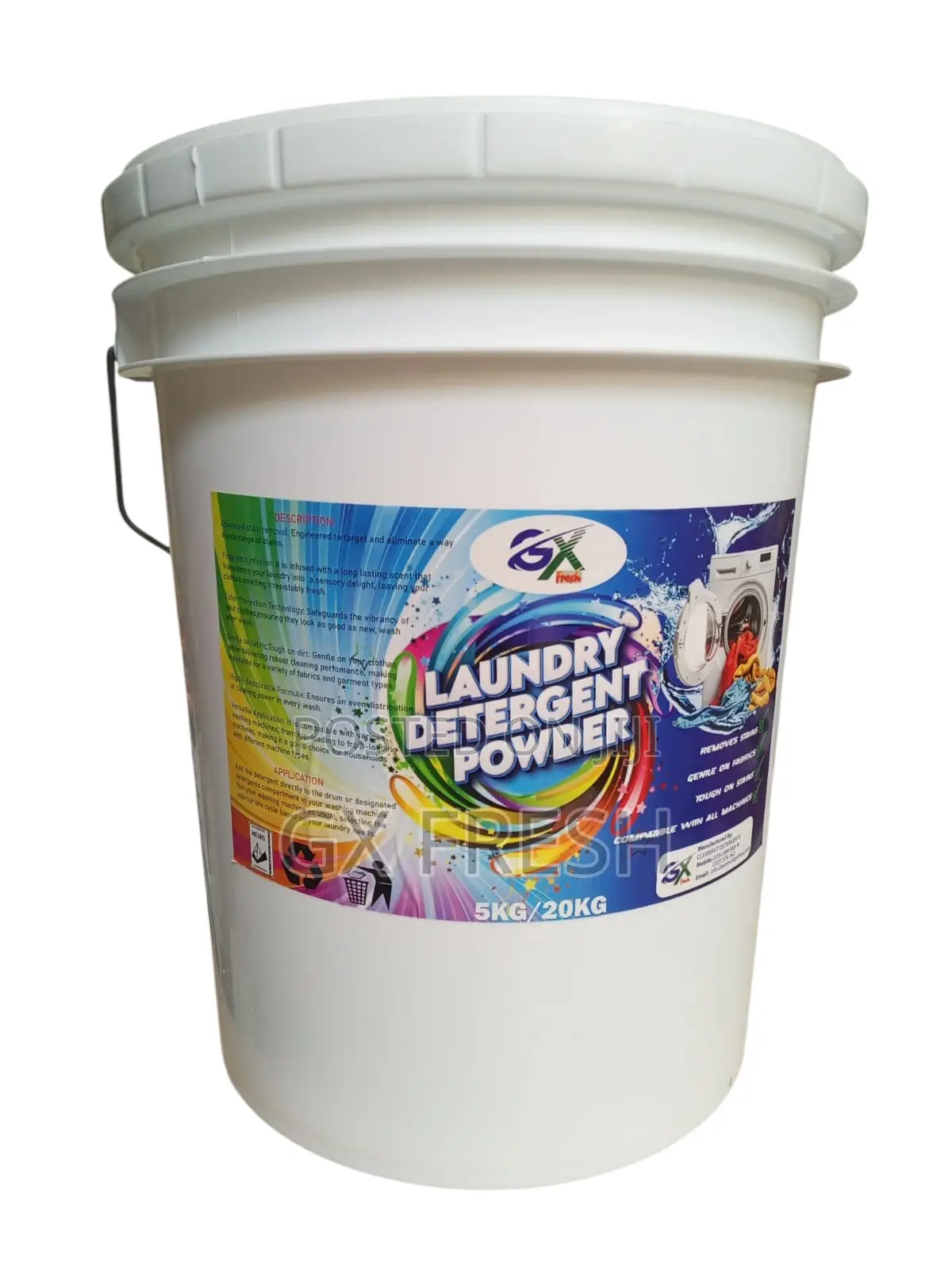Machine Wash Laundry Detergent Powder 10kg