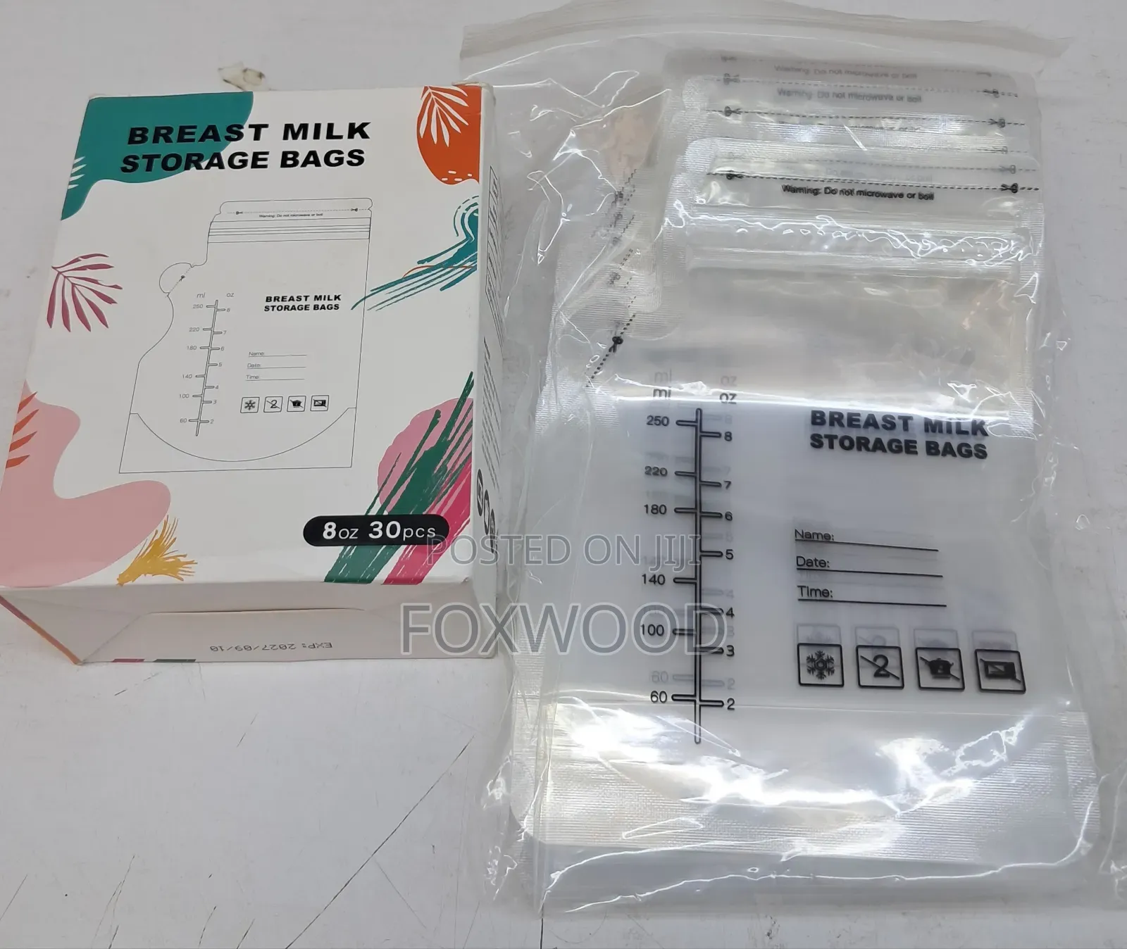 Breast Milk Storage Bags - Pack of 30