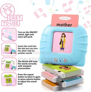 Talking Flash Card Learning Toy, Card Machine