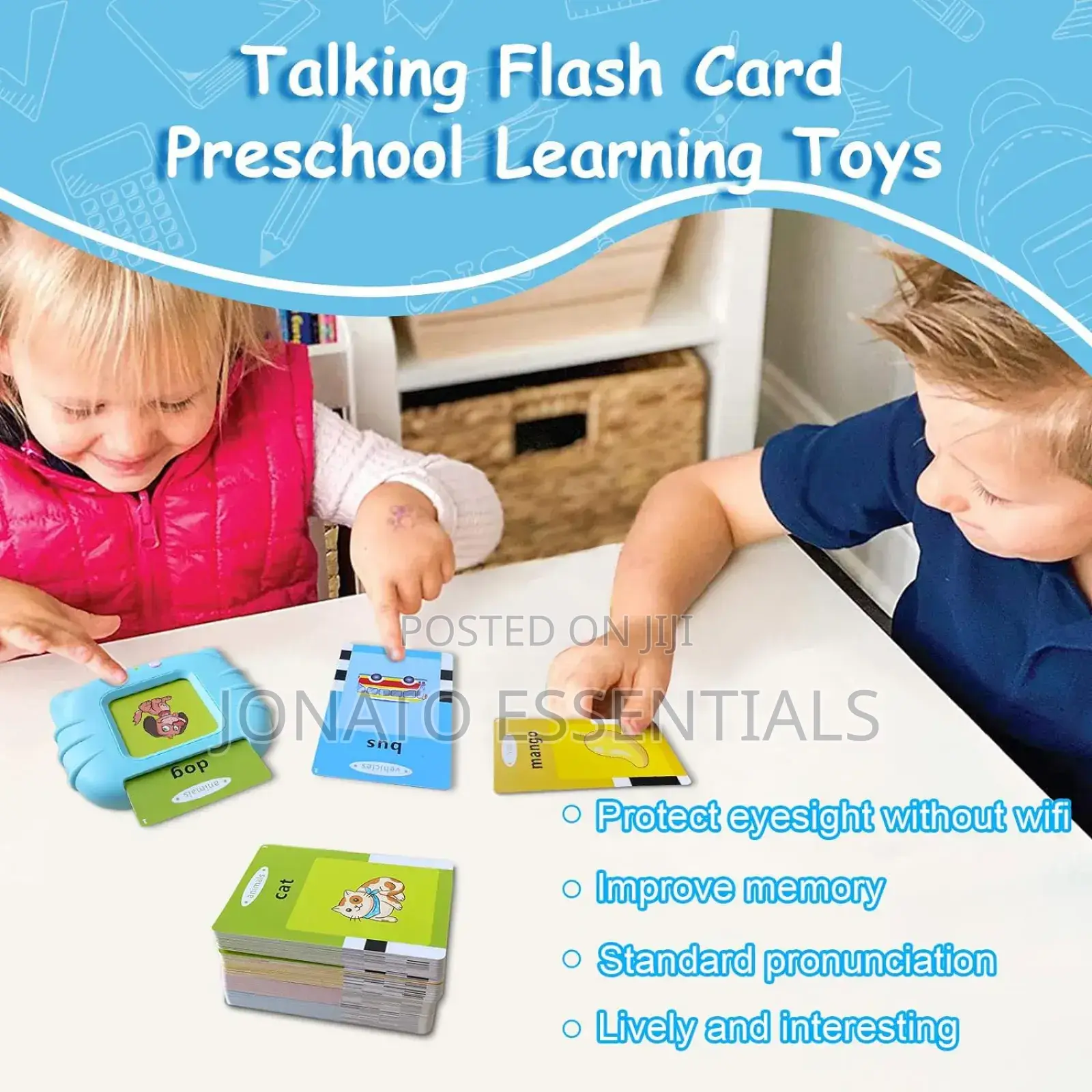 Talking Flash Card Learning Toy, Card Machine