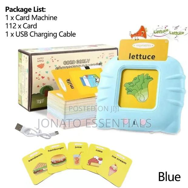 Talking Flash Card Learning Toy, Card Machine - thumbnail 4