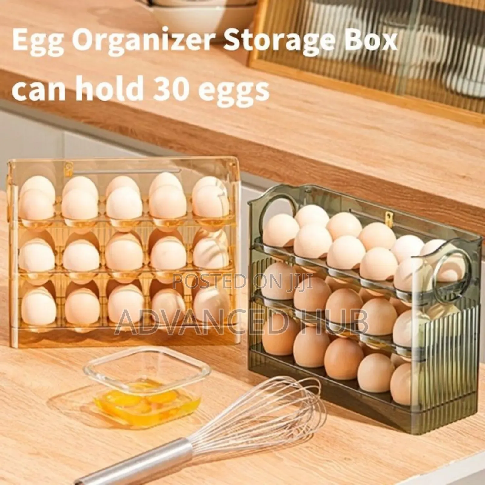 30pc Acrylic Egg Storage Box/Egg Shelves