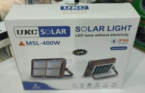 UKC Solar.MSL 400W Solar Light.IP65 Lamp Without Electricity - main view